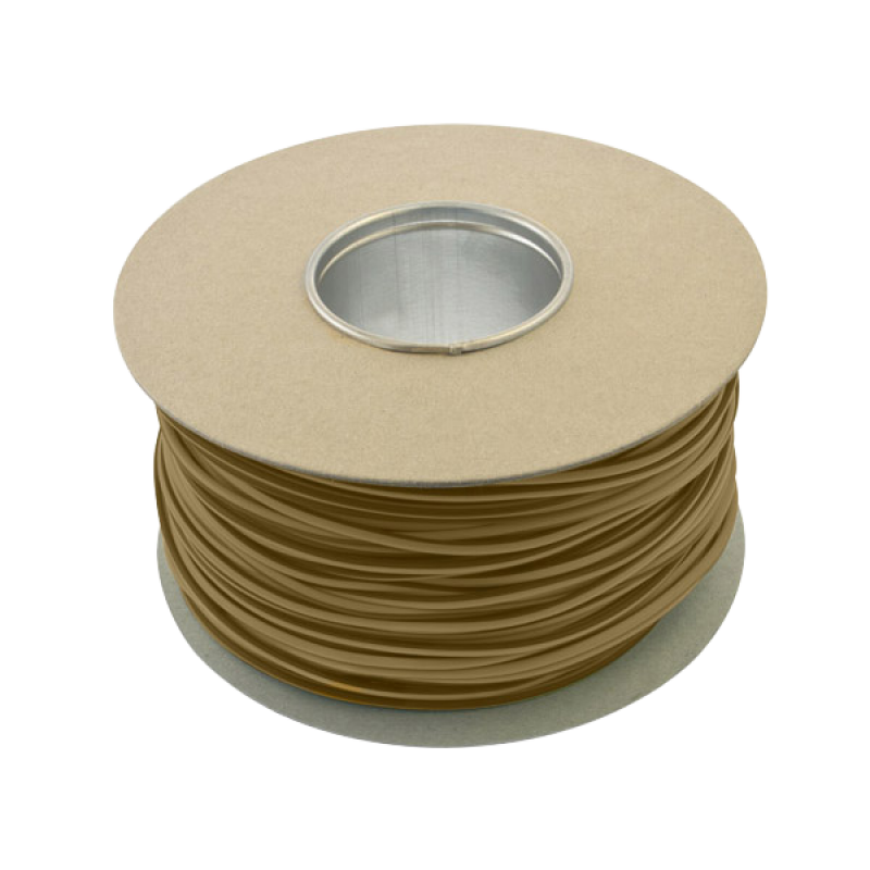 Brown Sleeving 2mm 100m Drum